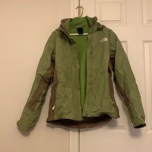 North Face two in one jacket